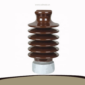 11kV 15kV 22kV High voltage porcelain post insulator ANSI 57-2 ANSI 57-1  ANSI 57-3  ceramic line post insulator