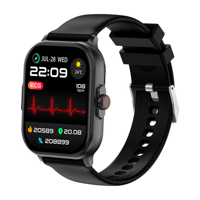 New Arrivals Smartwatch Version Full Round Touch Display Blood Oxygen Blood Glucose Health Monitor Smart Watch