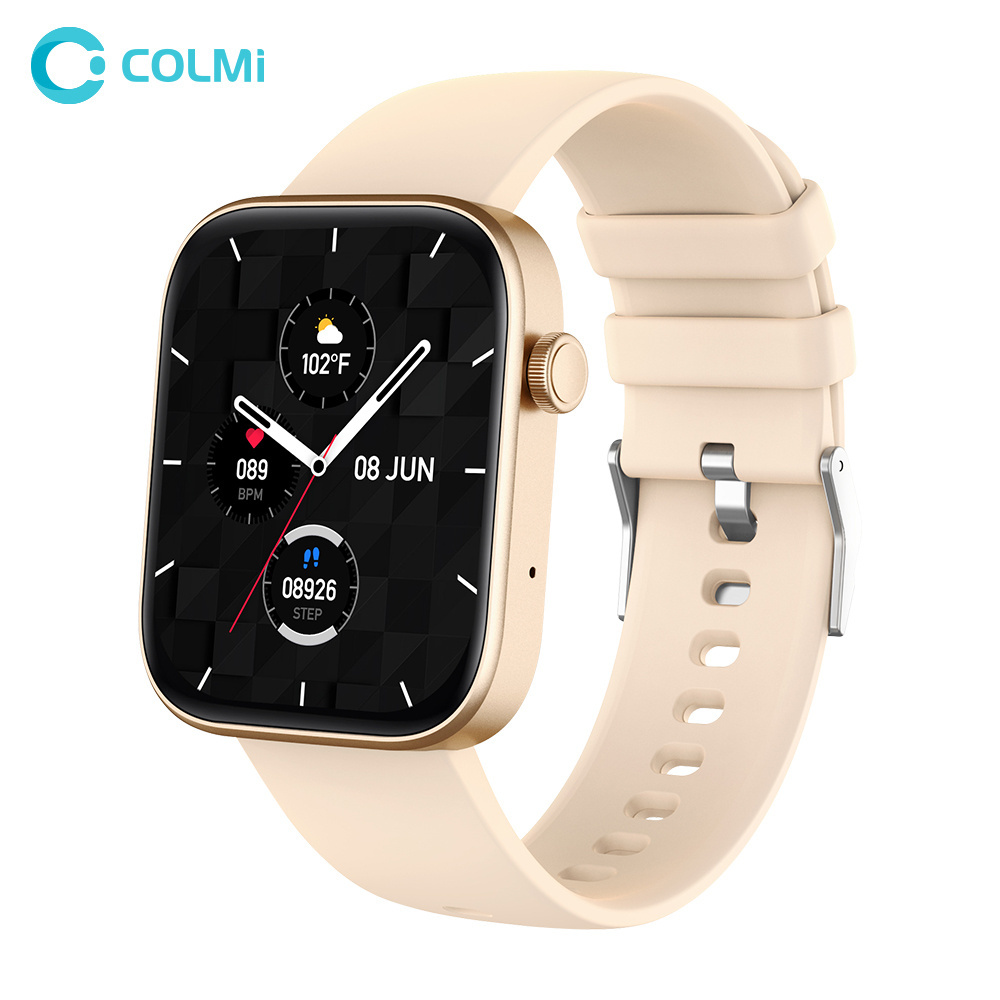 COLMI P71 Calling Smartwatch Health Monitoring IP68 Waterproof Voice Assistant IPS Display Screen Smart Watch Women Men Cheap