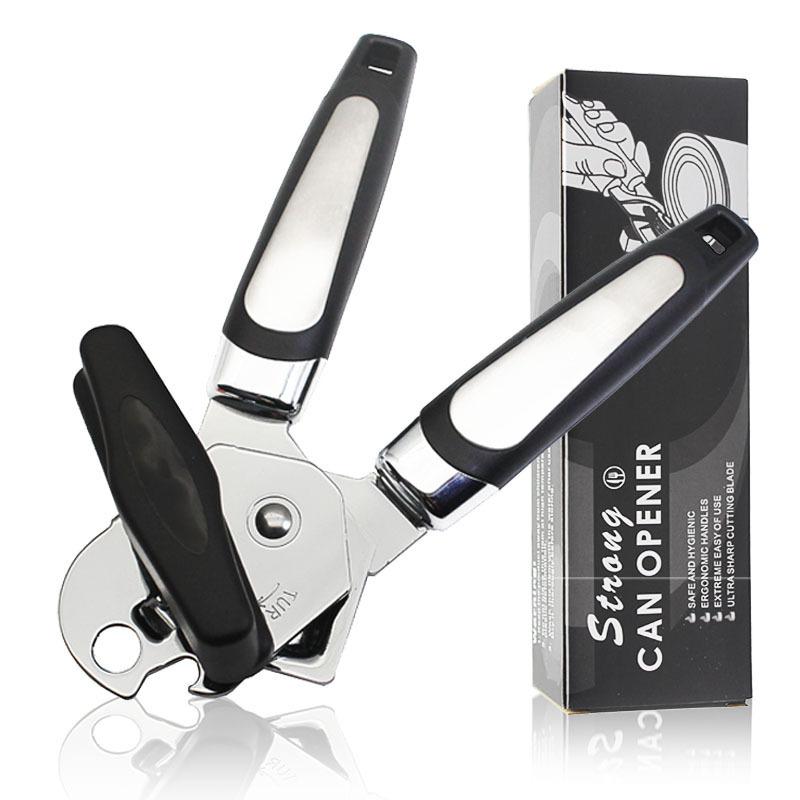 Openers Can Opener 3-in-1 Stainless Steel Manual Openers with Non-Slip Handle Can Openers Perfect Kitchen Tool