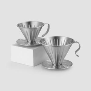 304 stainless steel filter cup hand brew pot drip drip filter funnel hand brew coffee pot filter cup strainer