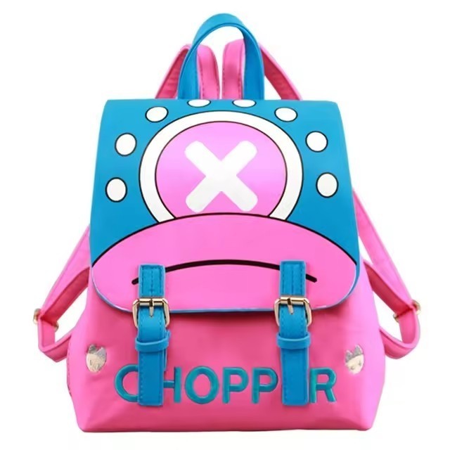 2 Styles Chopper My Neighbor Anime Cartoon Backpack Teenagers Student's School Bag