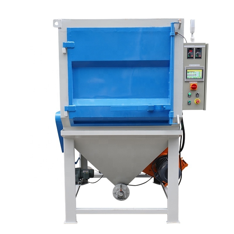 COLO-1313S High efficiency automatic shot blasting machine alloy wheel shot blaster