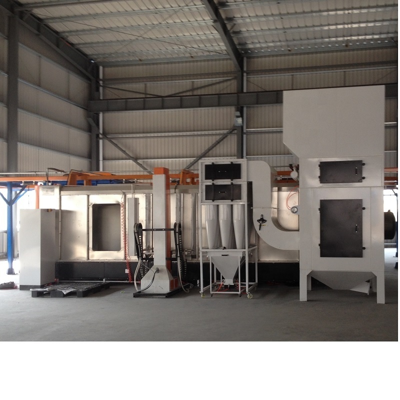 Automatic pp spraying curing line /vacuum metallizing painting machine /varnish painting line