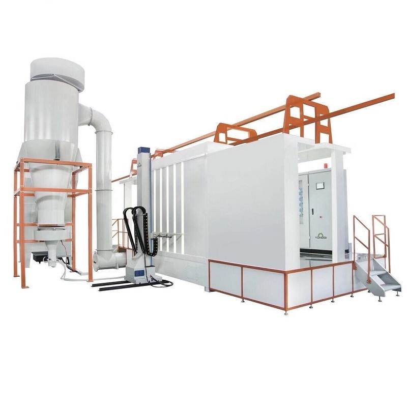 Automatic pp spraying curing line /vacuum metallizing painting machine /varnish painting line