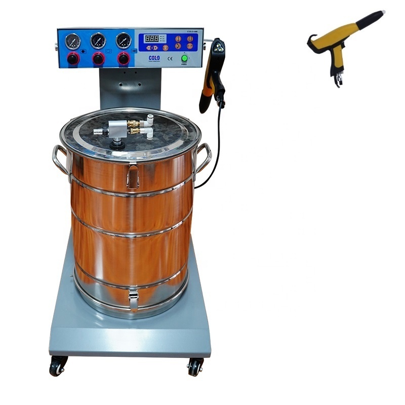 COLO Manual Powder Coating Spray Equipment Electrostatic Paint Machine