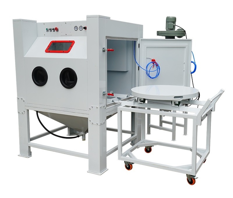 Sandblasting and Powder Coating Equipment Kit for Alloy Wheels