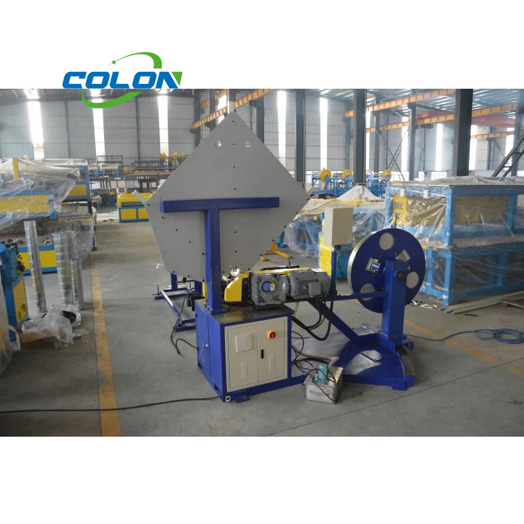 High precision HVAC Spiral air duct forming round pipe duct making machine with good price