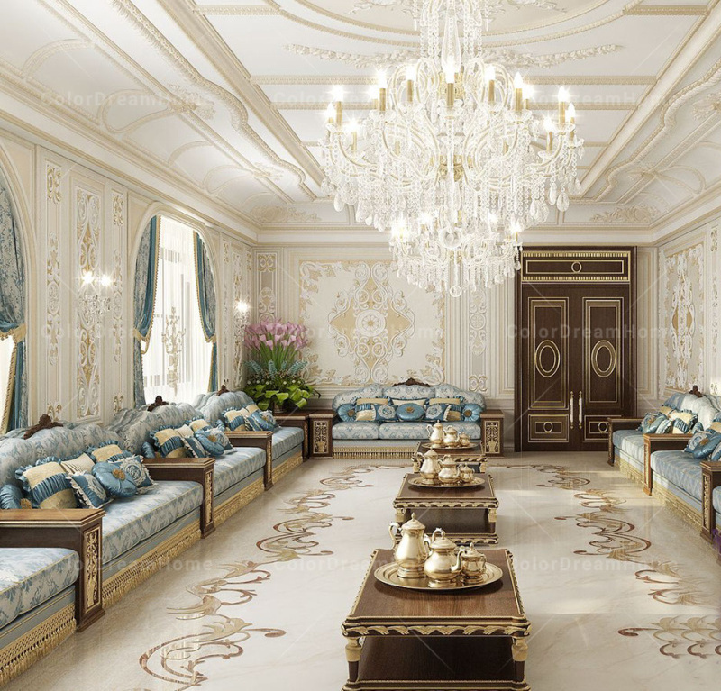 Classic Arabic Majlis Floor Seating Antique Wood Frame Sofas Furniture Arabic Majlis Sofa BestSuppliers