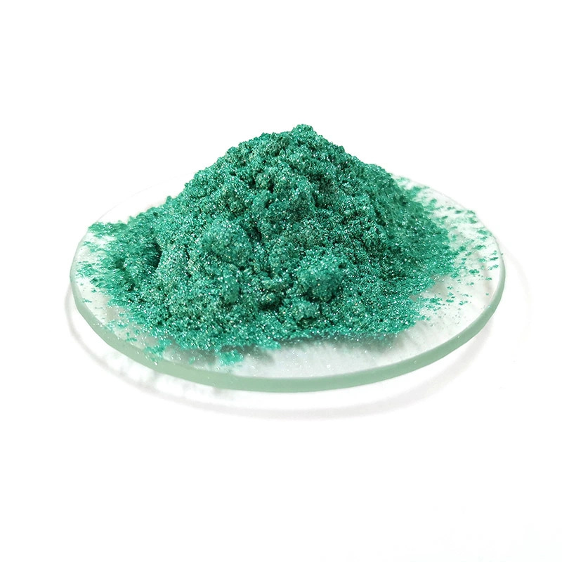 Bulk High Quality Green Color Cosmetic Pearl for lipstick Pigment