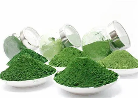 CLF  Industrial Grade Porcelain Ceramic powder  Apple Green Powder For Ceramic ,Painting,Coating