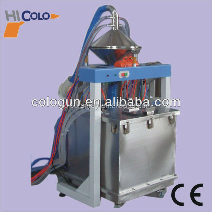 Seiving machine powder coating fluidized bed container