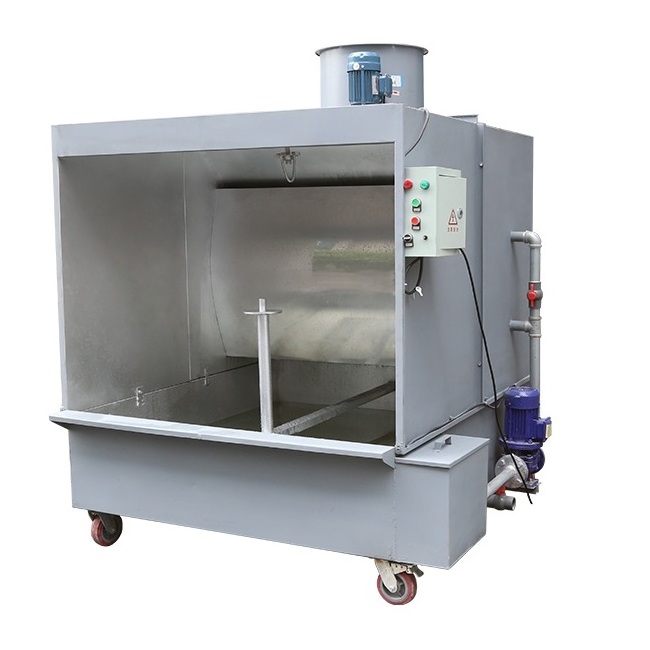 Water Wash Paint Spray Booth Industrial Liquid Painting Booth