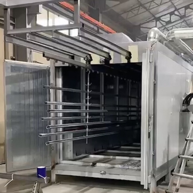 7m Gas/Diesel Fired Powder Coating Oven Electrostatic Paint Curing Oven