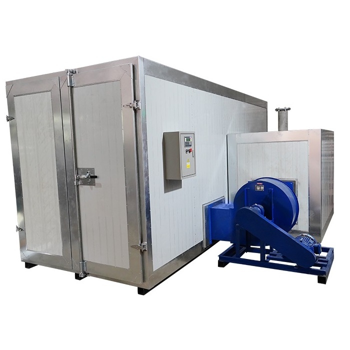 7m Gas/Diesel Fired Powder Coating Oven Electrostatic Paint Curing Oven