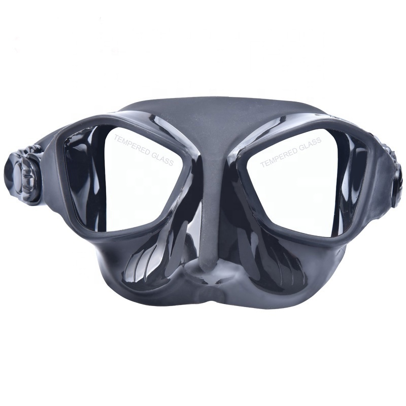 Factory direct customization Liquid Silicone waterproof diving mask adult snorkel mask anti-fog diving mask