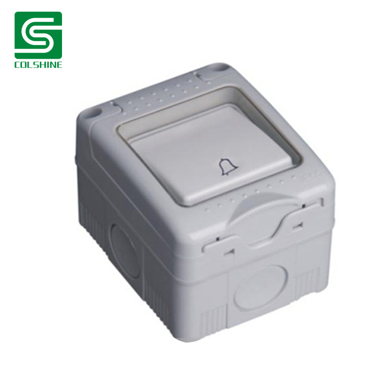 2 Gang 2W Outdoor Weatherproof IP66 Electrical 16A Light Switch Box