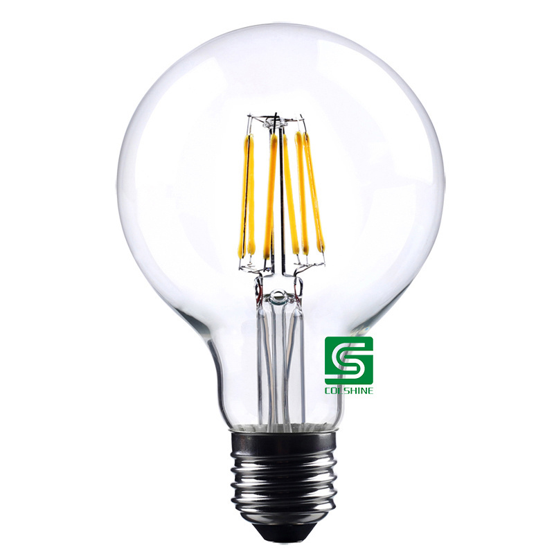 Colshine LED Filament Bulb E27 Edison Screw Vintage Filament Bulb 6 Watt