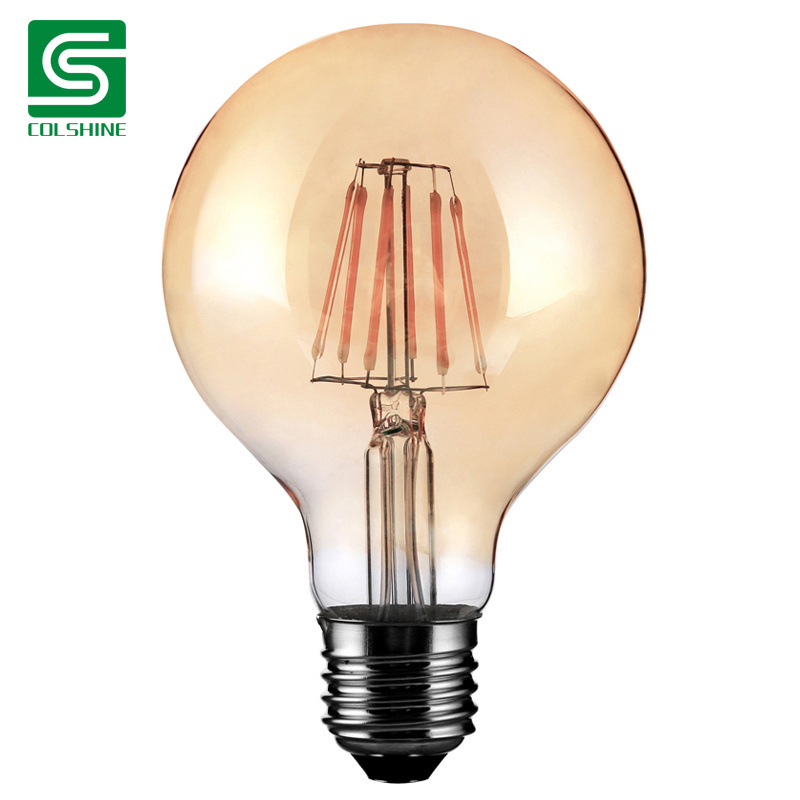 E26 E27 led filament edison screw bulb E27 globe led the filament lamp