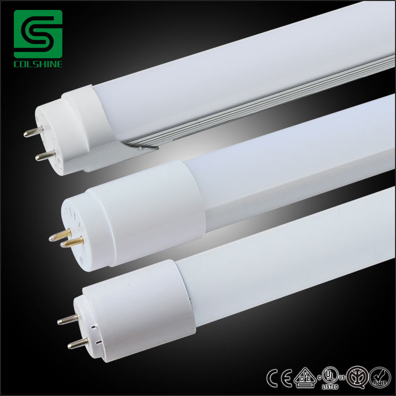 T8 LED Tube Light Glass Cover 18W 24W White Lighting Bulb