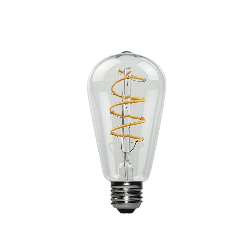 E27 LED Glass Amber Filament Bulb Decorative LED Bulb for Home Decoration