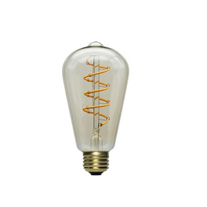 Antique Edison Bulb 4W Dimmable Soft LED Filament E27 Base Spiral Design Light Bulb