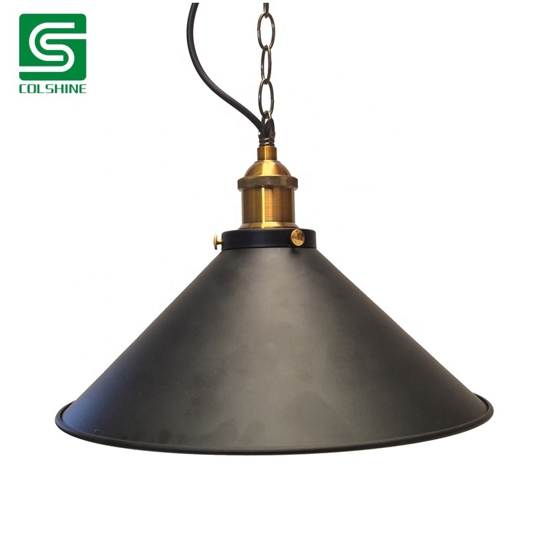 Industrial Pendant Light Fixture Metal Hanging Lamp Vintage Pendant Lighting for Kitchen Restaurant Dining Room Cafe