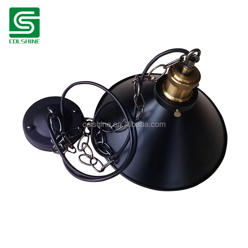 Industrial Pendant Light Fixture Metal Hanging Lamp Vintage Pendant Lighting for Kitchen Restaurant Dining Room Cafe