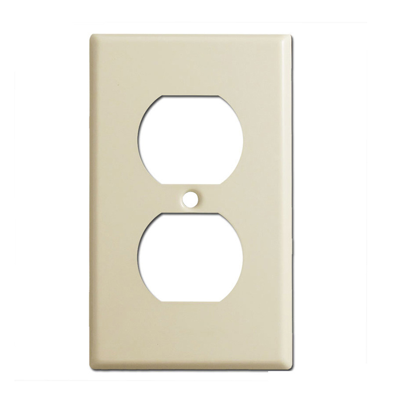 Double Toggle Ivory Light Switch Cover Decorative Outlet Cover Wall Plate