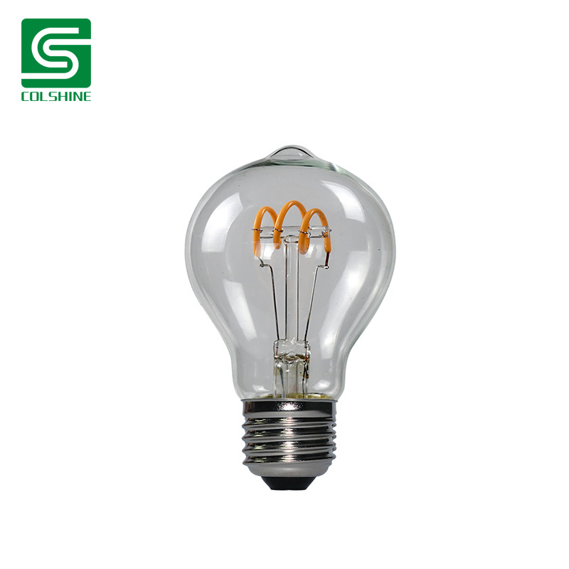 Edison LED Filament Bulb Global Light Bulb 6W 10W 12W Filament Bulb E27 Clear Glass Indoor Lamp