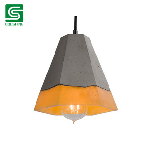 Pendant Light With Resin Cement Cast/ Nordic Style Concrete Lighting