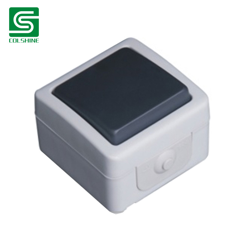 2 Gang 2W Outdoor Weatherproof IP66 Electrical 16A Light Switch Box