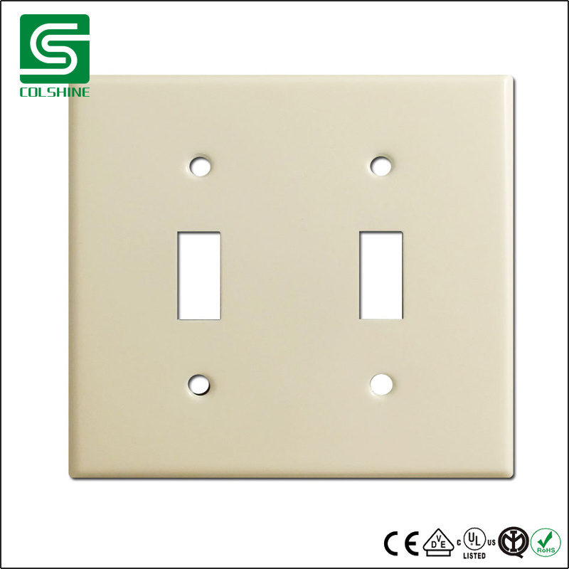 US Wall Plate For Outelet 2 Gang Lighting Switch Cover