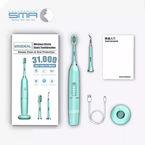 Wholesale Travel Electric Rotating Toothbrush Wireless Sonic Technology Mini Soft Bristle  Rotating Electric Toothbrush