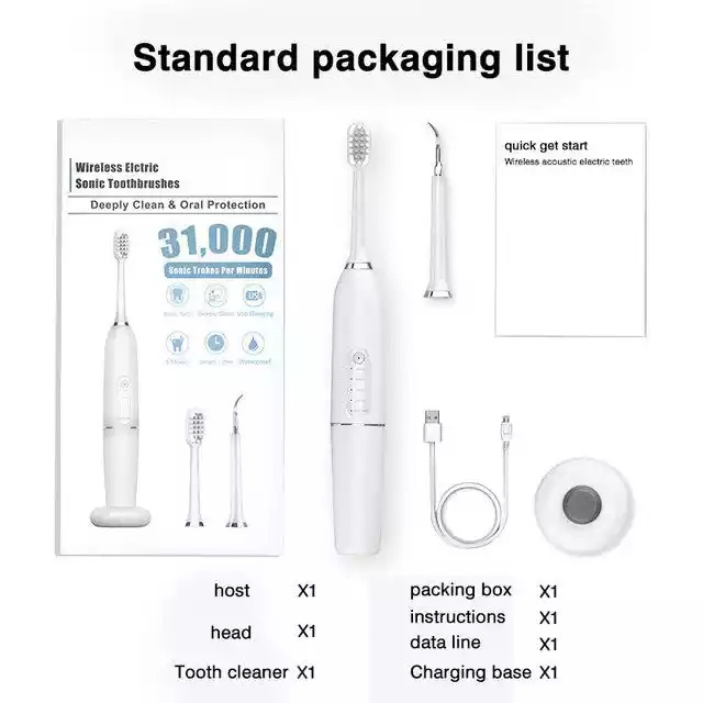 Wholesale Travel Electric Rotating Toothbrush Wireless Sonic Technology Mini Soft Bristle  Rotating Electric Toothbrush