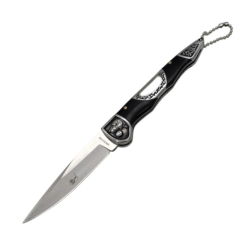 Best folding pocket knife with dog steel handle