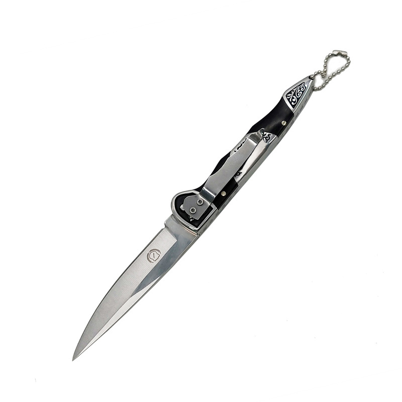 Best folding pocket knife with dog steel handle