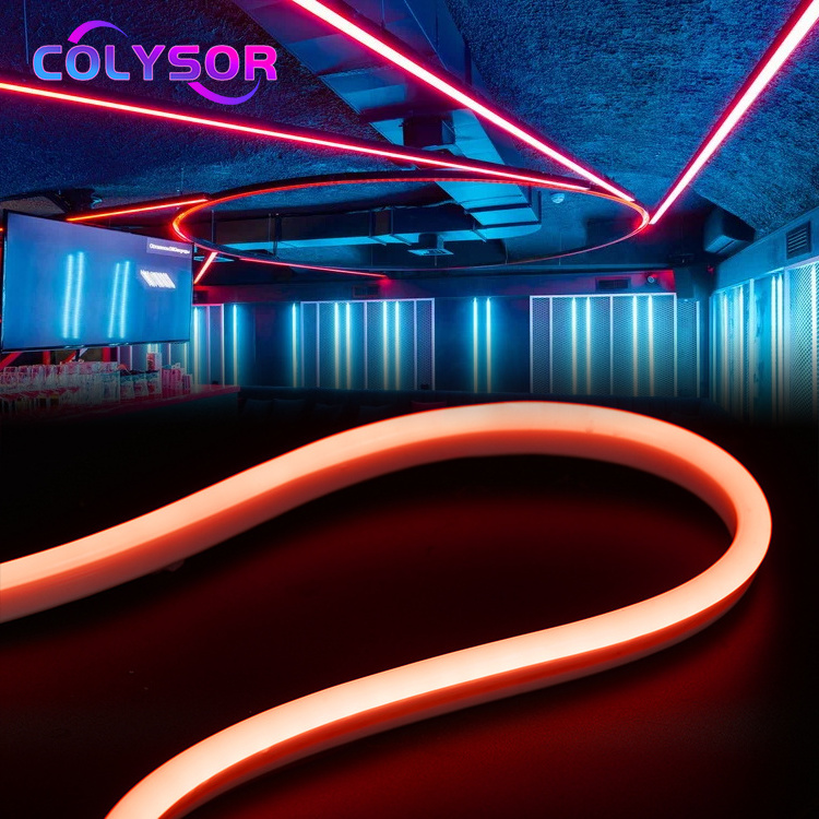 Wholesale High Quality Fast Dispatch 50 Meters Waterproof Strip Roll Illuminated Flexible Rope Flex Lamp Led Neon Light