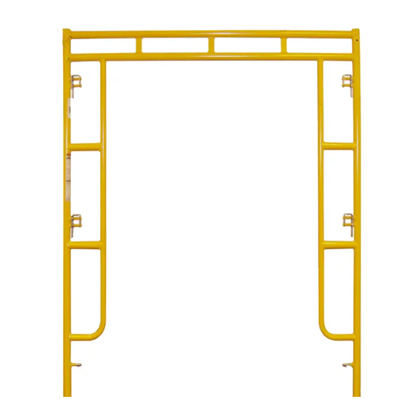 Comaccord Ladder Frame Scaffolding Steel Ladder Main Frame Scaffolding System With Joint Pin Cross Brace