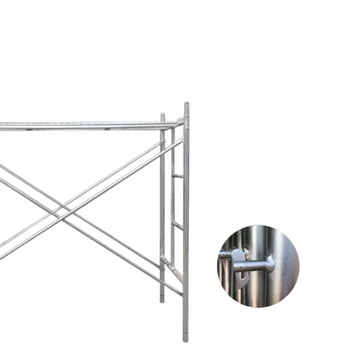 Handrail Frame Scaffold Construction Frame Ladder Scaffolding Heavy Duty Steel Safety Industrial Mason Ladders