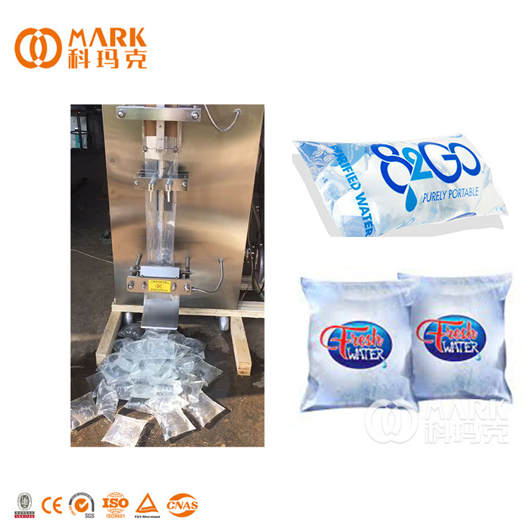 Full Automatic 2000 Bags 500ml Pure Sachet Water Bagging Machine