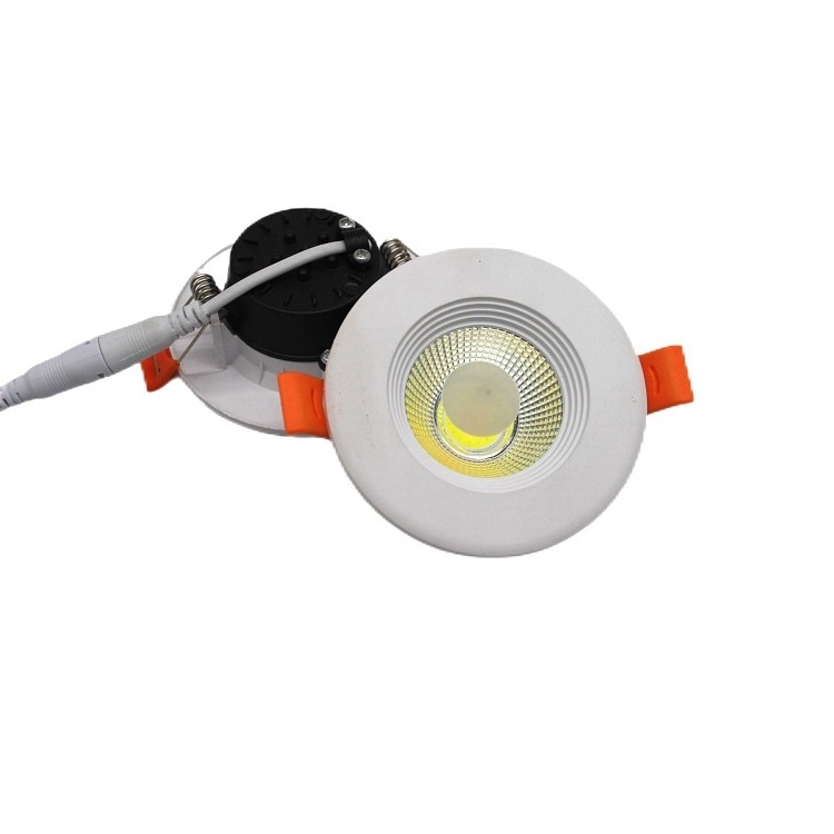 Indoor Lighting Commercial 3CCT Round Spot Down Light Recessed 10W 15W 20W 30W LED COB Downlight for Home Office