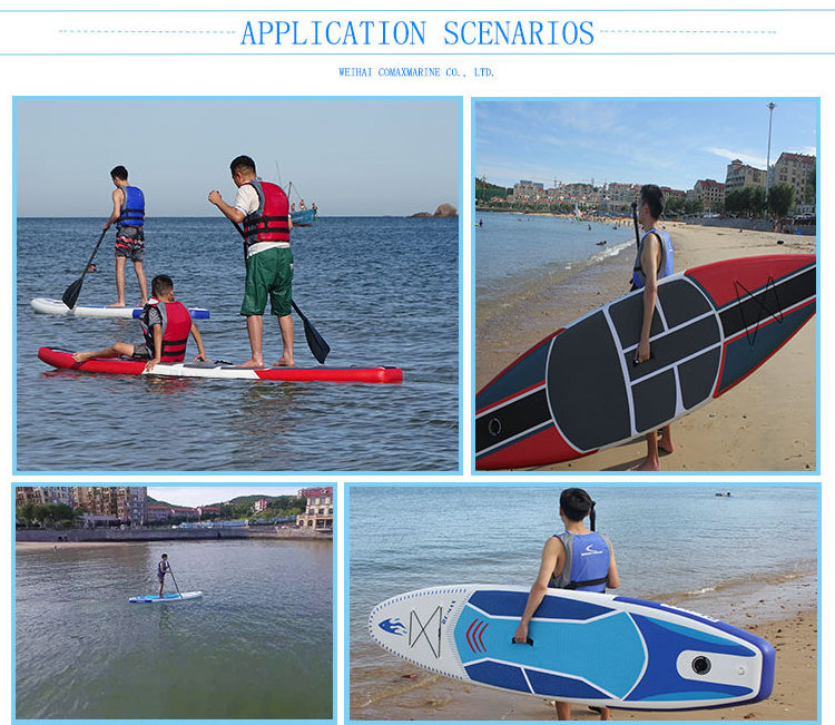 Top quality lifeguard rescue inflatable paddle board fishing carp fishing