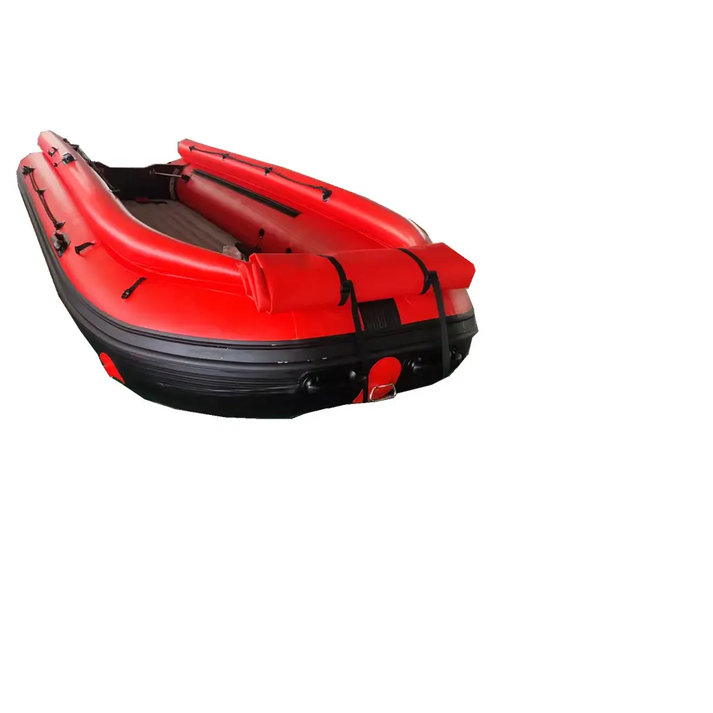 inflatable boats 4.3 m 6 person inflatable bay breeze boat air sealed floor Jet light heavy duty