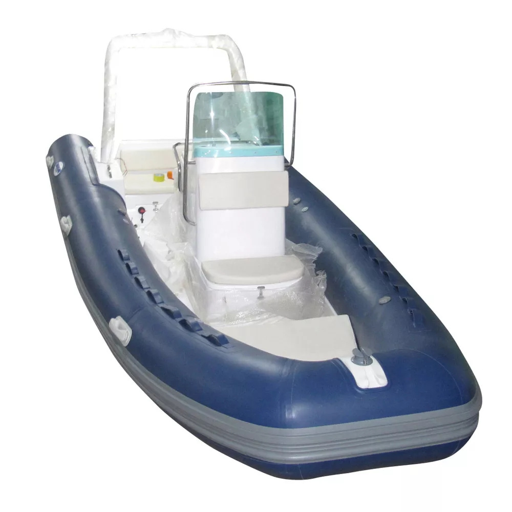 Comax CE China Rib 580 Inflatable Boat Rigid PVC Heavy Duty Rubber Boat with sun deck