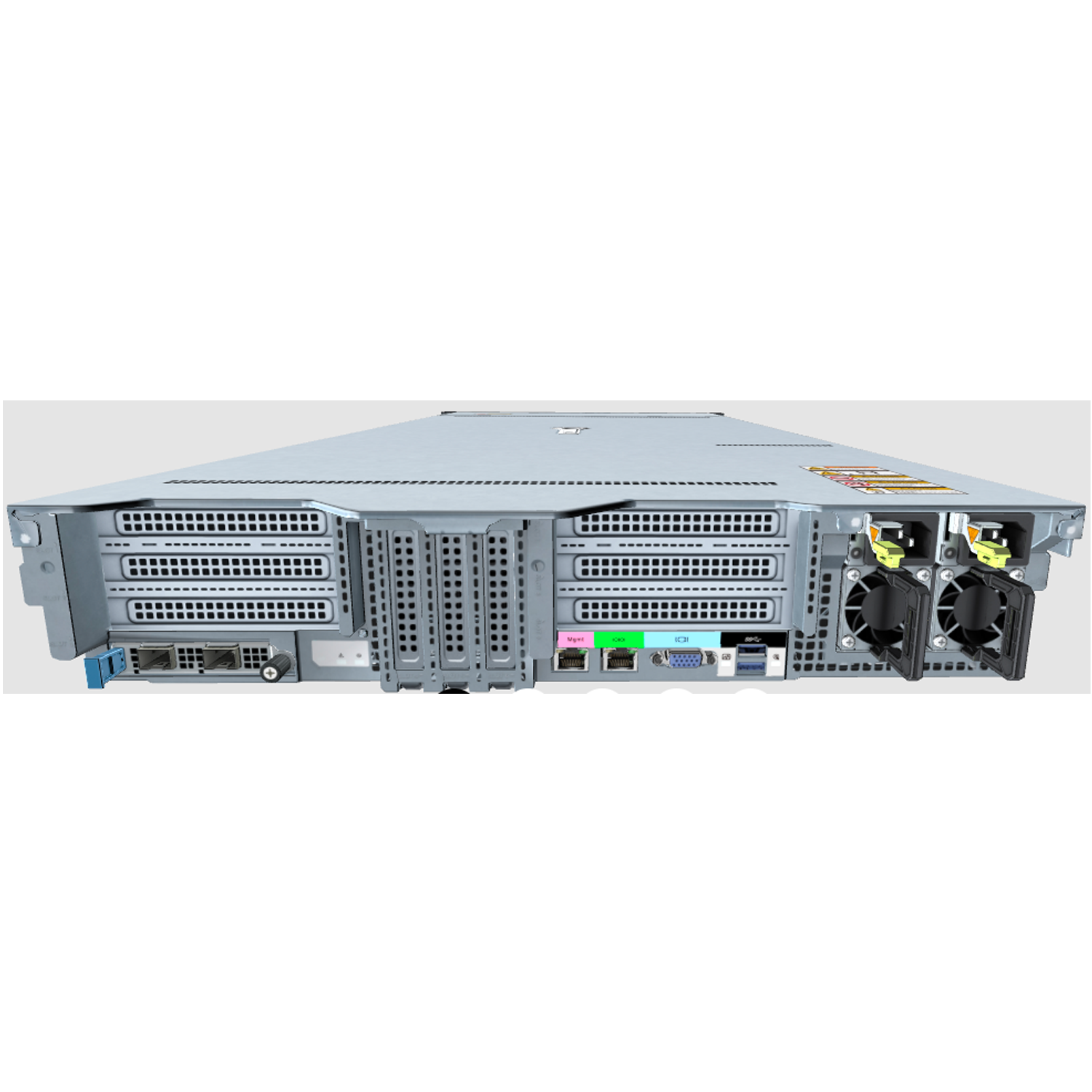 FusionServer 2488H V6 2U 4-socket rack server supports 48 DDR4 DIMMs and 25 x 2.5'' drives