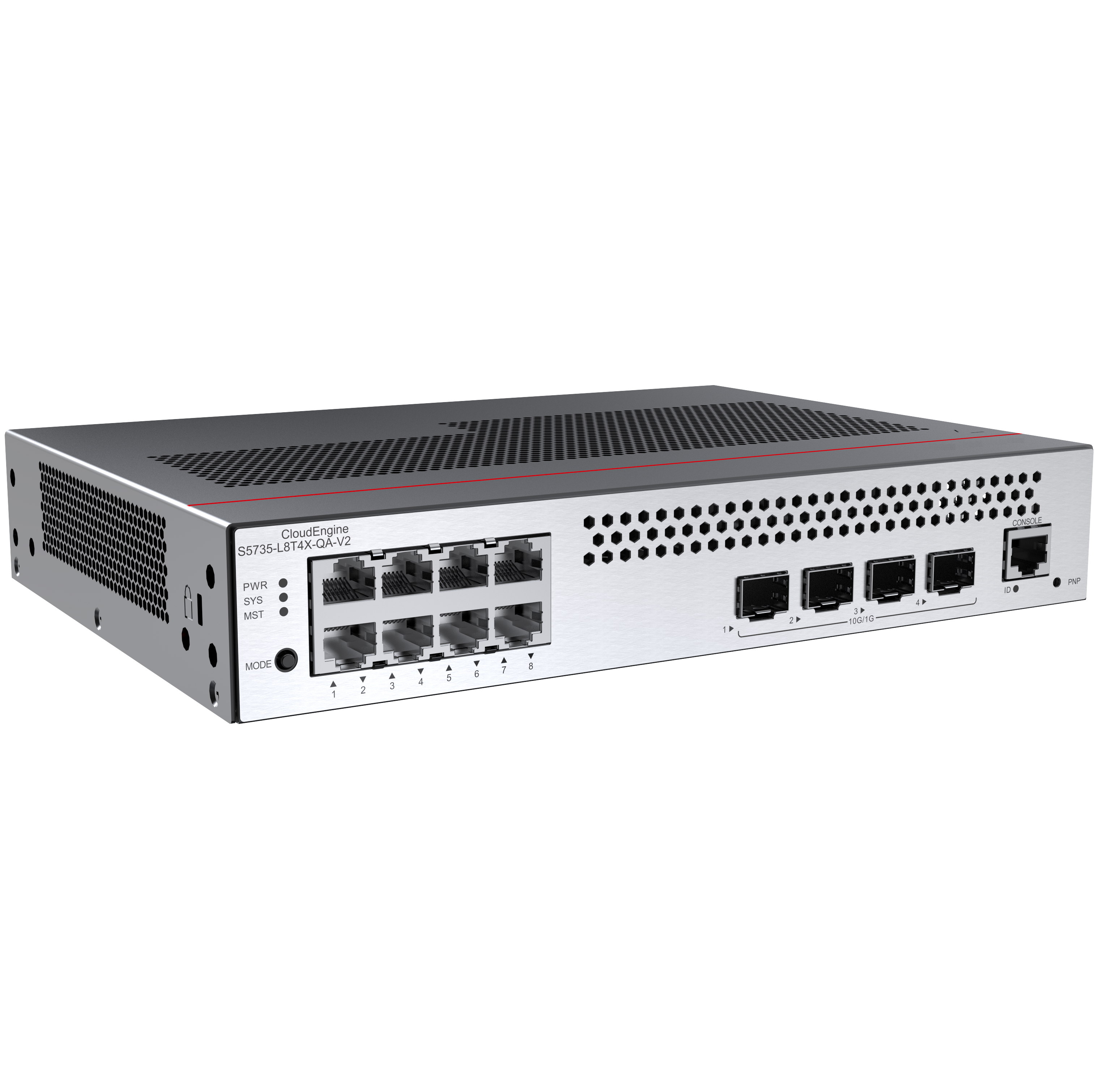 8 Base-T ports poe gigabit ethernet switch S5735-L8T4X-QA-V2