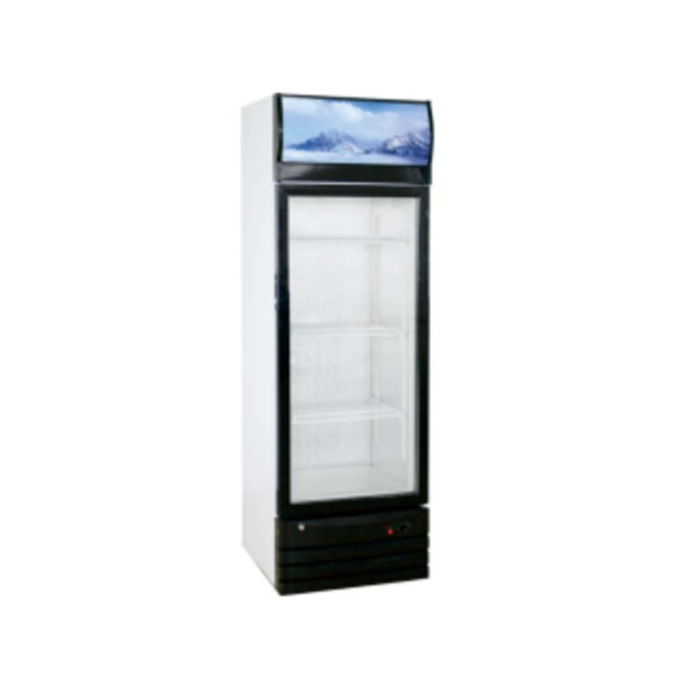 450L ice cream single door freezers vertical showcase chest freezer