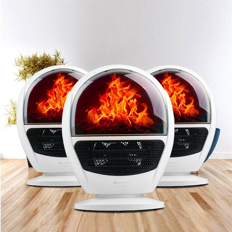 Wholesale Home Office 3D Artificial Charcoal Flame Fireplace Tabletop Electric Winter Warm Heater