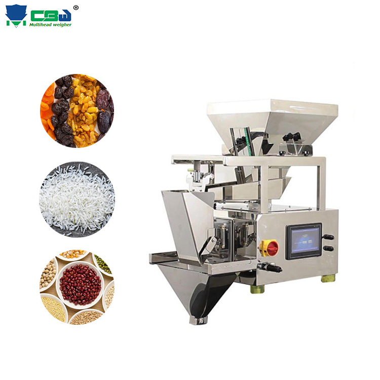 Full Automatic Coffee Salt Weighing Filling Machine With Single Head Linear Weigher